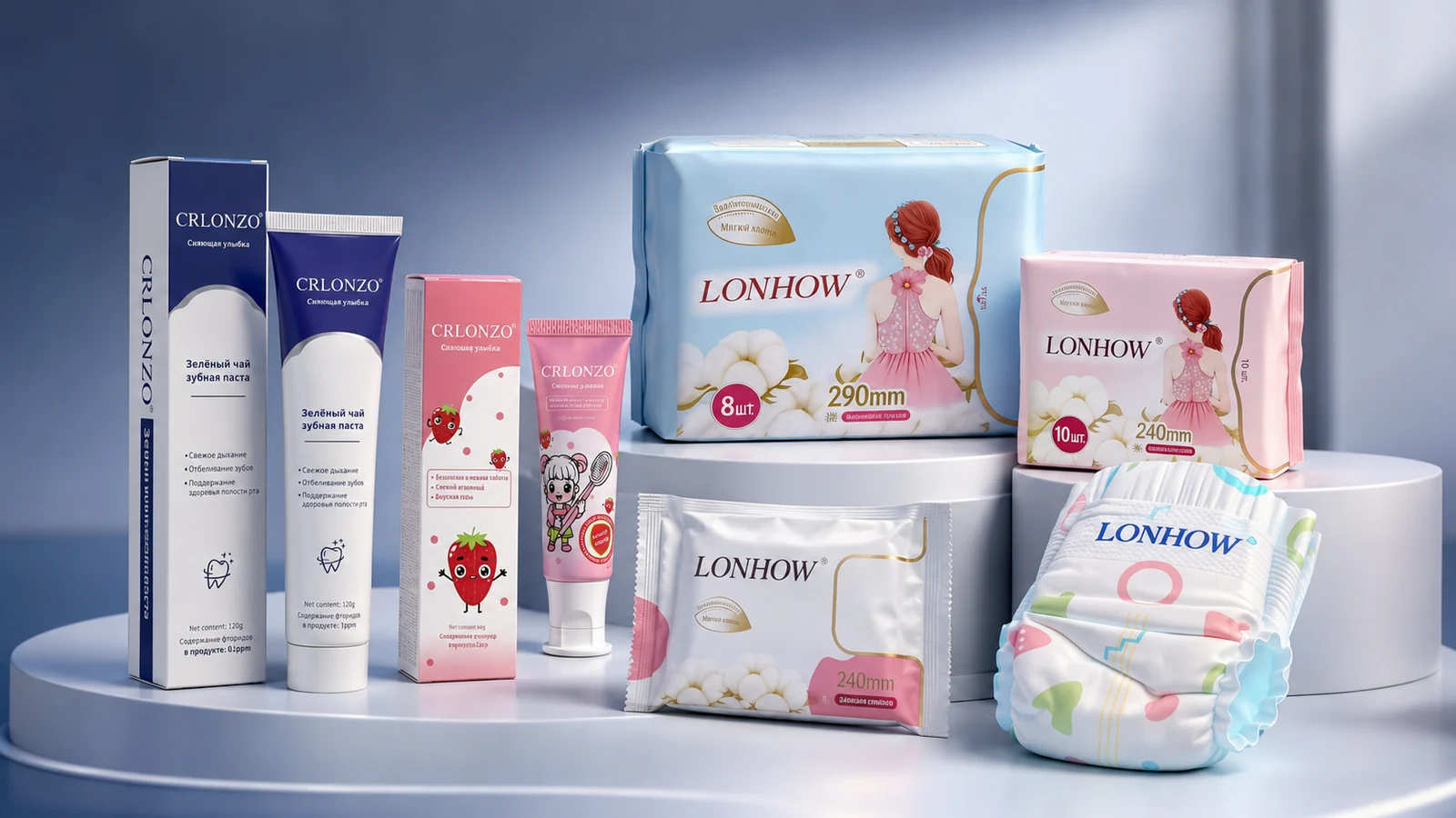 LONHOW и CRLONZO: товары ежедневного спроса для семьи